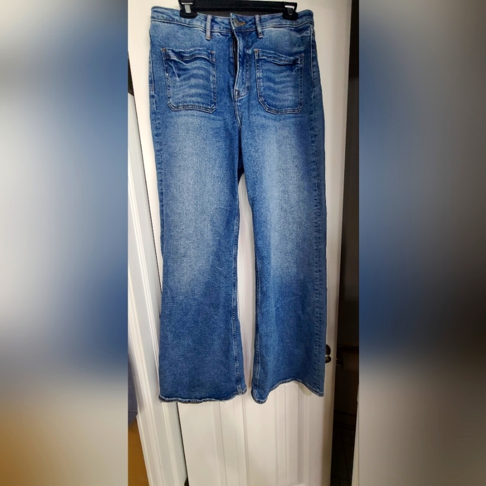 Driftwood Charlee Wide Leg Jeans in color Nymph